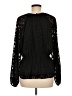 Assorted Brands 100% Polyester Black Long Sleeve Blouse Size M - photo 2