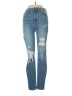 oasis Hearts Blue Jeans Size 1 - photo 1