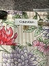 Calvin Klein 100% Polyester Floral White Ivory 3/4 Sleeve Blouse Size S - photo 7