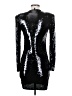 Express 100% Polyester Black Cocktail Dress Size XS - photo 2