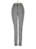 Zara Houndstooth Black Casual Pants Size XS - photo 1