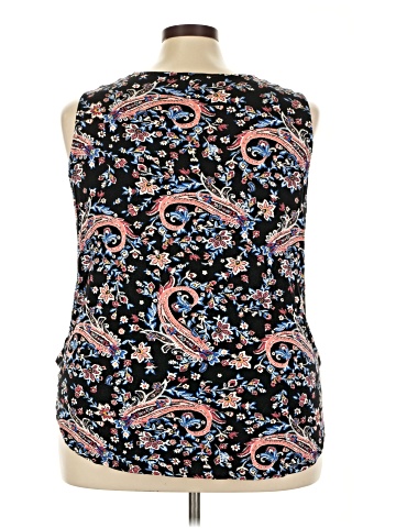 Roz & Ali Sleeveless Blouse (view 2)