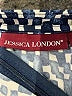 Jessica London Paisley Blue Jumpsuit Size 30 waist - photo 4