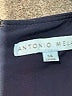 Antonio Melani Solid Blue Jumpsuit Size 14 - photo 3