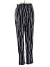 Ambiance Apparel 100% Rayon Stripes Black Casual Pants Size S - photo 2