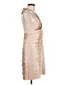 BCBGMAXAZRIA 100% Polyester Tan Cocktail Dress Size 8 - photo 4