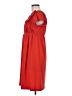Madison Solid Red Casual Dress Size 8 - photo 4