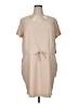 32 Degrees 100% Polyester Solid Tan Casual Dress Size XL - photo 1