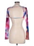 Edikted 100% Polyester Pink Rash Guard Size XXS (estimated) - photo 2