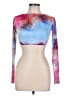 Edikted 100% Polyester Pink Rash Guard Size XXS (estimated) - photo 1