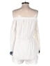 Lottie Moss 100% Rayon Solid White Romper Size S - photo 2