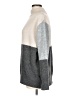 Be Cool Color Block Gray Turtleneck Sweater Size L - photo 5