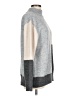 Be Cool Color Block Gray Turtleneck Sweater Size L - photo 4