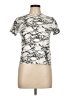 Brooklyn Cloth Silver Short Sleeve Top Size L - photo 1