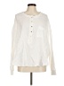 AEMI+CO Ivory Long Sleeve Blouse Size M - photo 1