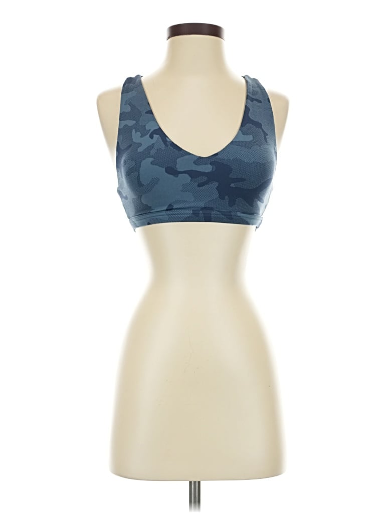 Pre-owned P'tula Sports Bra In Blue