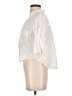 Zara Ivory White 3/4 Sleeve Button-Down Shirt Size S - photo 5
