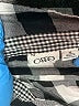 Cato 100% Cotton Checkered-gingham Black Long Sleeve Button-Down Shirt Size XL - photo 7