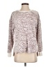 Knapp Studio 100% Polyester Paisley Silver Pullover Sweater Size S - photo 1