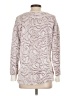 Knapp Studio 100% Polyester Paisley Silver Pullover Sweater Size S - photo 2