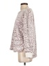 Knapp Studio 100% Polyester Paisley Silver Pullover Sweater Size S - photo 5