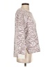Knapp Studio 100% Polyester Paisley Silver Pullover Sweater Size S - photo 4