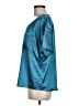 Ekouaer Teal Short Sleeve Blouse Size M - photo 5