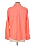 Ivanka Trump 100% Polyester Color Block Orange Long Sleeve Blouse Size L - photo 2