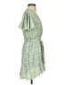 Shein 100% Polyester Green Casual Dress Size S - photo 4