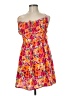 Shein 100% Polyester Tropical Pink Cocktail Dress Size 8 - 9 - photo 1