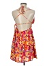 Shein 100% Polyester Tropical Pink Cocktail Dress Size 8 - 9 - photo 2