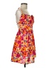 Shein 100% Polyester Tropical Pink Cocktail Dress Size 8 - 9 - photo 4