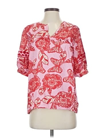 Vineet Bahl 3/4 Sleeve Blouse (view 1)