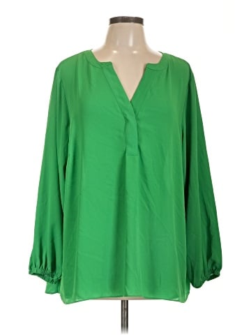 T Tahari Long Sleeve Blouse (view 1)
