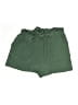 Entro Solid Green Shorts Size L - photo 1
