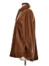 MNG 100% Polyurethane Brown 3/4 Sleeve Button-Down Shirt Size 2 - photo 5