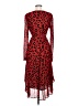 CAbi Animal Print Red Cocktail Dress Size M - photo 2