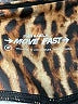 Pam & Gela Animal Print Brown Active Pants Size XS - photo 7