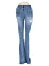 Vibrant M.I.U Hearts Blue Jeans Size 24 waist - photo 2