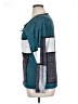 Unbranded Color Block Teal Long Sleeve Blouse Size XL - photo 5