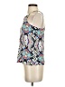 Renee C. 100% Rayon Blue Sleeveless Blouse Size S - photo 5