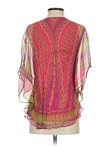 Hale Bob 3/4 Sleeve Silk Top (view 2)