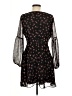 BB Dakota 100% Polyester Hearts Black Casual Dress Size 6 - photo 2