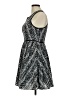 Topshop 100% Polyester Graphic Black Cocktail Dress Size 6 - photo 5