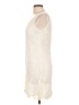 T.Bleu 100% Polyester Ivory Casual Dress Size L - photo 5