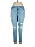 Levi's Hearts Blue Jeans Size 16 - photo 1