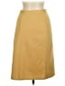 Sonia Rykiel 100% Wool Solid Tan Yellow Wool Skirt Size EU (FR) 40 / US 8 - photo 2