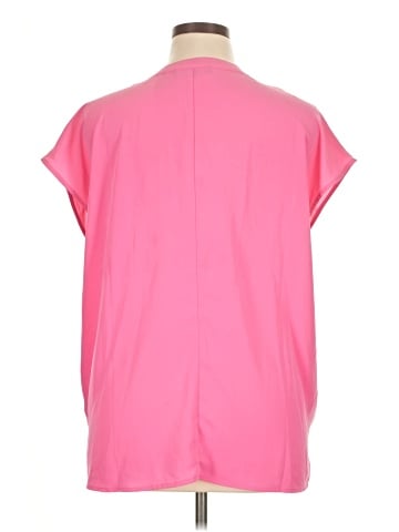 ELOQUII Short Sleeve Blouse (view 2)