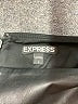 Express 100% Polyurethane Black Faux Leather Skirt Size 2 - photo 4
