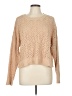 American Eagle Outfitters 100% Polyester Chevron-herringbone Tan Pullover Sweater Size L - photo 1